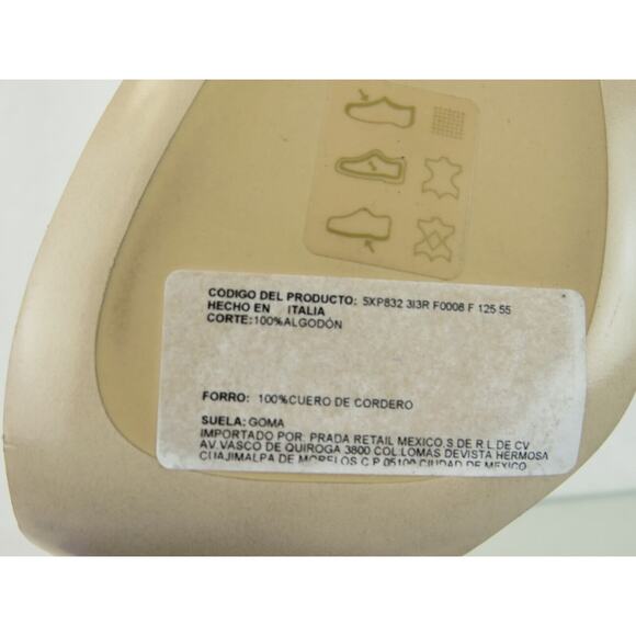 MIU MIU 5XP832 BLUE WASHED DENIM BUCKLE ANKLE STRAP SANDAL PLATFORM PUMPS 37 - Picture 11 of 14